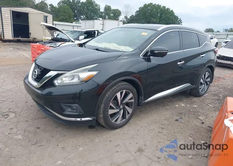 2015 Nissan Murano Platinum из США, поврежденный, VIN 5N1AZ2MH1FN241904